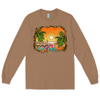 Toasted Coconut beach vibes Long Sleeve Tee - CowhideDigitalArt