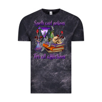 Cloud Black spells and potions for all afflictions Vintage Tee - BundleAndBundleShop
