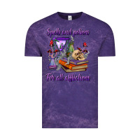 Cloud Purple spells and potions for all afflictions Vintage Tee - BundleAndBundleShop