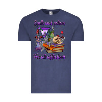 Vintage Denim spells and potions for all afflictions Vintage Tee - BundleAndBundleShop