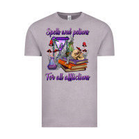 Vintage Zinc spells and potions for all afflictions Vintage Tee - BundleAndBundleShop
