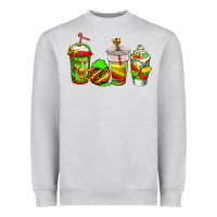Heather Grey juneteenth coffee Heavyweight Sweatshirt - Jasminsmagicworld