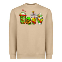 Mushroom juneteenth coffee Heavyweight Sweatshirt - Jasminsmagicworld