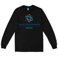 Black march for science astronaut Long Sleeve Tee - DesigneFamous