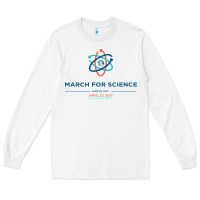 White march for science astronaut Long Sleeve Tee - DesigneFamous