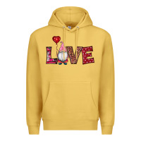Antique Gold valentine's day gnomes love Premium Hoodie - RanaPortraitStore