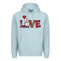 Blue Mist valentine's day gnomes love Premium Hoodie - RanaPortraitStore