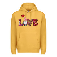 Mustard valentine's day gnomes love Premium Hoodie - RanaPortraitStore