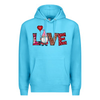 Ocean Blue valentine's day gnomes love Premium Hoodie - RanaPortraitStore