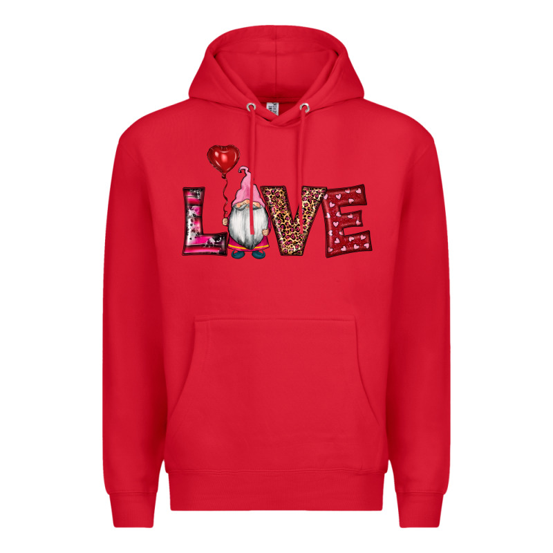 Valentine's Day Gnomes Love Premium Hoodie by RanaPortraitStore | Teevron