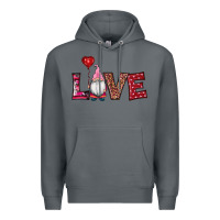 Rock valentine's day gnomes love Premium Hoodie - RanaPortraitStore