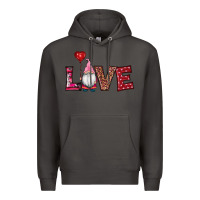 Smoke valentine's day gnomes love Premium Hoodie - RanaPortraitStore