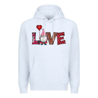 White valentine's day gnomes love Premium Hoodie - RanaPortraitStore
