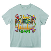 Arona ı have boundary issues mardi gras olivia Heavy Core Tee - OliviaCreatesArt