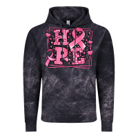Cloud Black hope breast cancer awareness ribbon Vintage Hoodie - LillyAllenDesigns