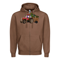 Chestnut christmas farm Zipper Hoodie - RanaPortraitStore