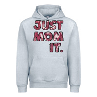 Heather Grey just mom it pink Urban Hoodie - Jasminsmagicworld