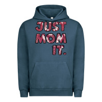 Pigment Midnight Navy just mom it pink Urban Hoodie - Jasminsmagicworld