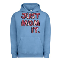 Pigment Pebble Blue just mom it pink Urban Hoodie - Jasminsmagicworld