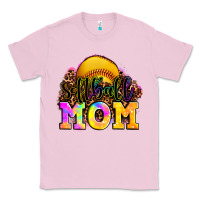 Bubblegum Pink softball mom Classic Tee - OliviaCreatesArt