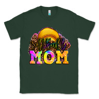 Sports Green softball mom Classic Tee - OliviaCreatesArt