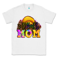 White softball mom Classic Tee - OliviaCreatesArt