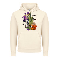Vintage Artic halloween cows Vintage Hoodie - LillyAllenDesigns