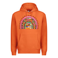 Carrot teacher pen apple books rainbow Premium Hoodie - Artiststas