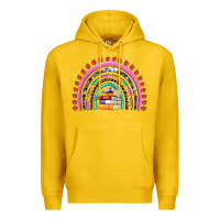 Lemon teacher pen apple books rainbow Premium Hoodie - Artiststas