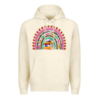 Sandshell teacher pen apple books rainbow Premium Hoodie - Artiststas