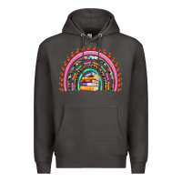 Smoke teacher pen apple books rainbow Premium Hoodie - Artiststas