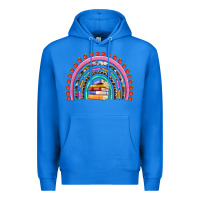True Royal teacher pen apple books rainbow Premium Hoodie - Artiststas