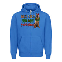 True Royal merry christmas german shepherd Zipper Hoodie - RanaPortraitStore