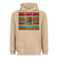Mushroom serape leopard mexican Heavyweight Hoodie - Jasminsmagicworld