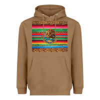 Toasted Coconut serape leopard mexican Heavyweight Hoodie - Jasminsmagicworld