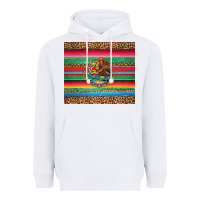 White serape leopard mexican Heavyweight Hoodie - Jasminsmagicworld