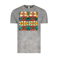 Cloud Rock native american aztec seamless pattern Vintage Tee - BundleAndBundleShop