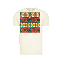 Vintage Arctic native american aztec seamless pattern Vintage Tee - BundleAndBundleShop