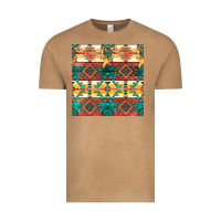 Vintage Camel native american aztec seamless pattern Vintage Tee - BundleAndBundleShop