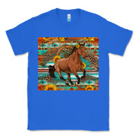 True Royal galloping horse aztec sunflower Classic Tee - Artiststas