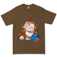 Cacao Baseball Frappe Coffee Premium Tee - FaDigitalArtStudio