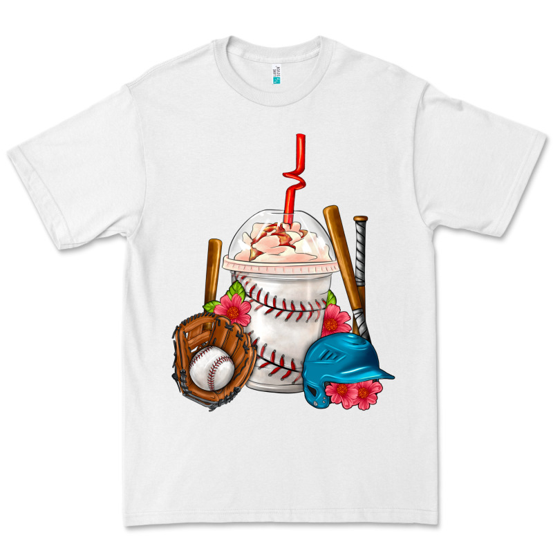 Baseball Frappe Coffee Premium Tee by FaDigitalArtStudio | Teevron