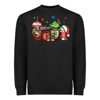 Black army Christmas coffee Heavyweight Sweatshirt - Jasminsmagicworld