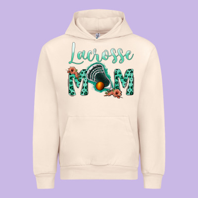 Lacrose Mom Urban Hoodie Designed By Jasminsmagicworld