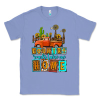 Colony Blue country roads take me home olivia Classic Tee - OliviaCreatesArt