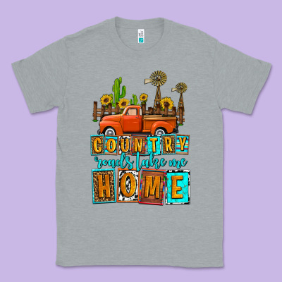 Country Roads Take Me Home Olivia Classic Tee Designed By Oliviacreatesart