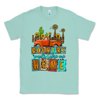 Seafoam country roads take me home olivia Classic Tee - OliviaCreatesArt