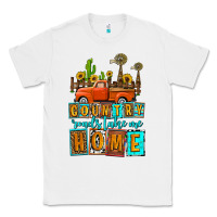 White country roads take me home olivia Classic Tee - OliviaCreatesArt