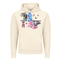 Vintage Artic Koalas With Tutu Vintage Hoodie - LillyAllenDesigns
