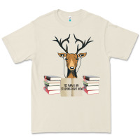 Bone Yes Mama I Am Studying Right Now, Deer Premium Tee - Bettercallsaul